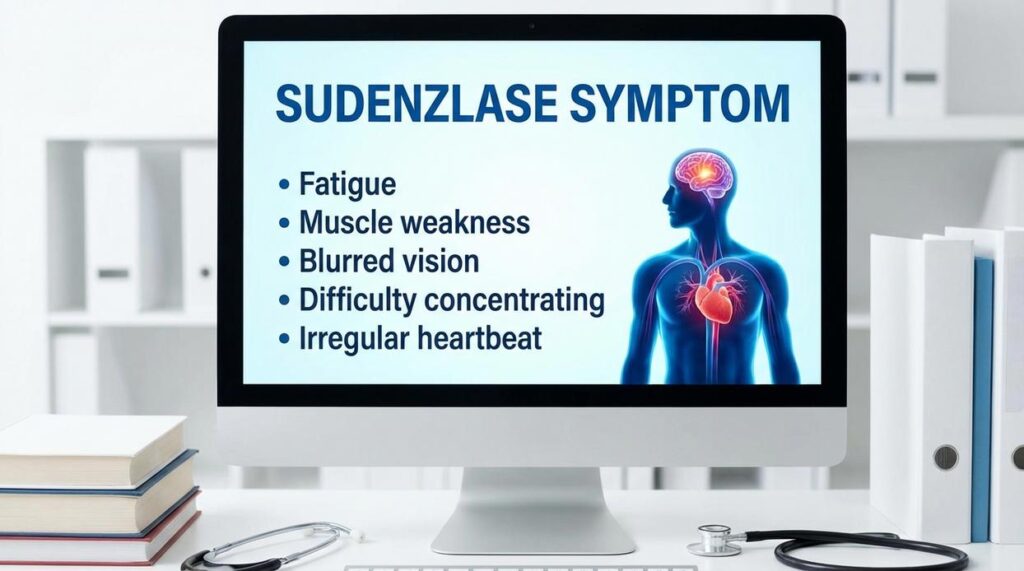 sudenzlase symptom