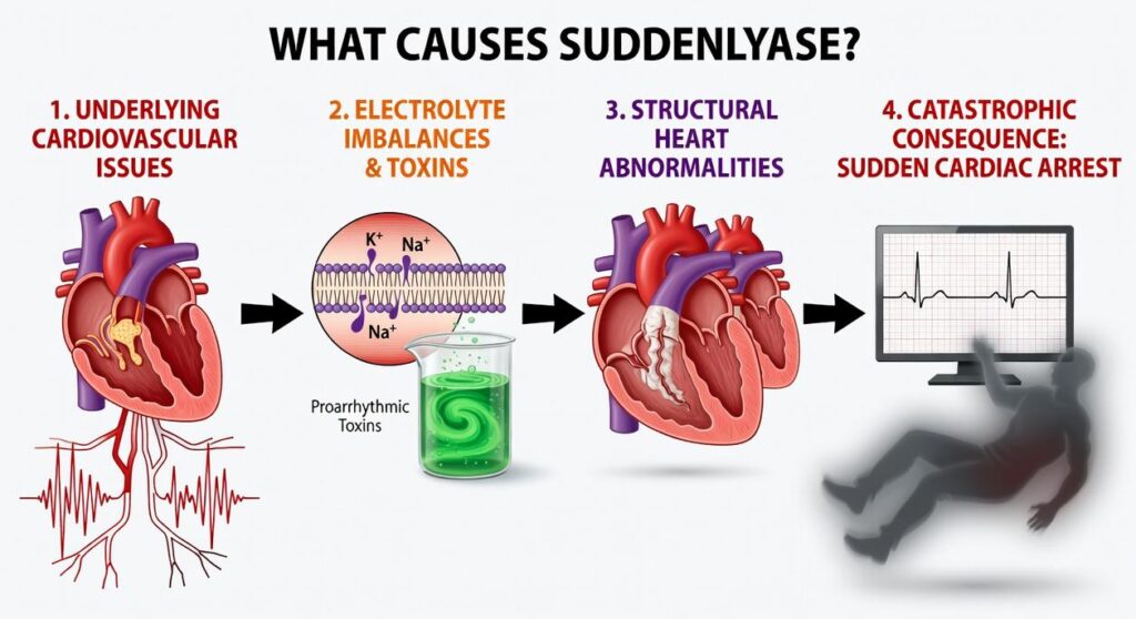 what causes sudenzlase